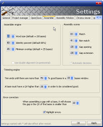 settings