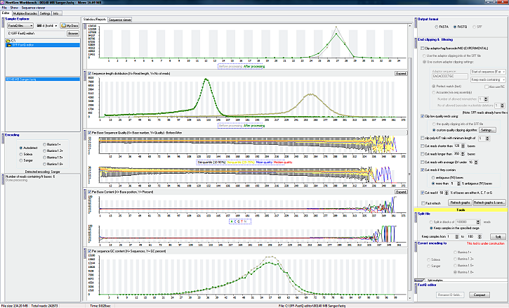 Visual FastQ file viewer & converter